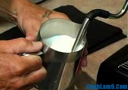 Cách pha cafe/cà phê capuchino ngon