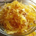 Cách làm mứt gừng dẻo, cach lam mut gung deo