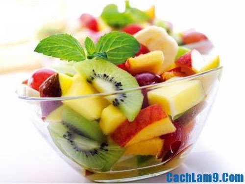 Cách làm hoa quả dầm ngon và mát