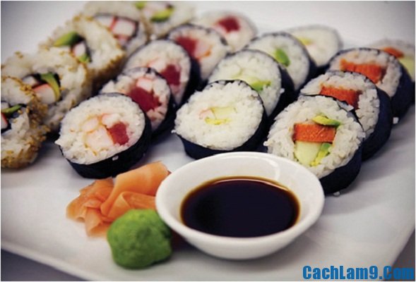 Cách làm sushi ngon - Hướng dẫn làm sushi Nhật Bản