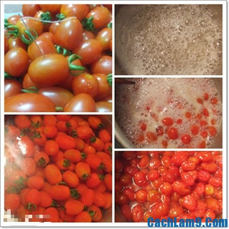 Hướng dẫn cách làm mứt cà chua tại nhà, ngon và hấp dẫn