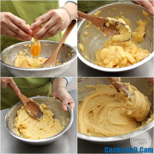 Hướng dẫn chi tiết cách làm bánh su kem