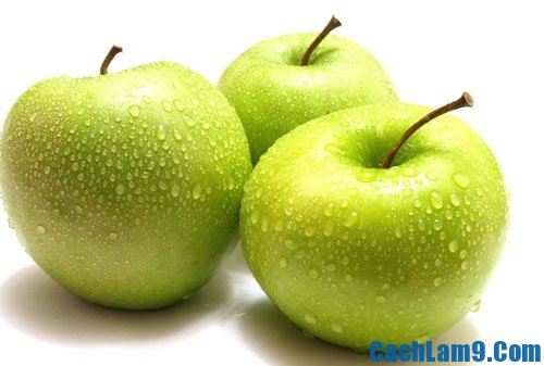 Cách làm sinh tố táo