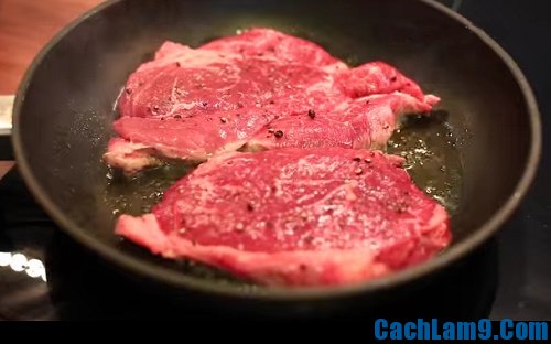 Hướng dẫn cách làm thịt bò bít tết