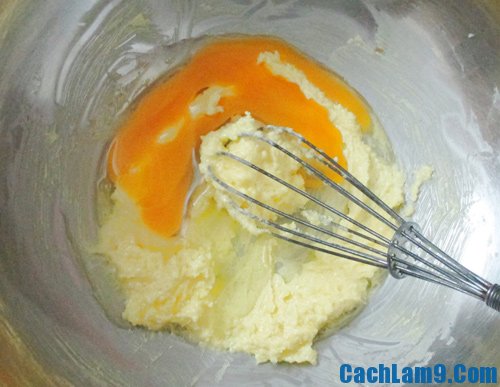 Hướng dẫn làm bánh papparoti nhân kem trứng: Các bước làm bánh papparoti nhân kem trứng
