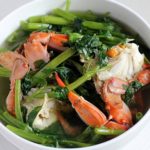 Cách làm ghẹ nấu rau muống