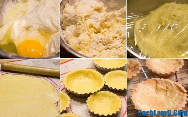 Nguyên liệu làm bánh tart xoài tại nhà, quy trình các bước làm bánh tart xoài