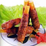 Cách làm chạo bò nướng mía