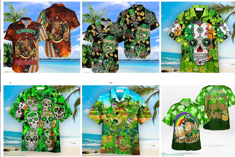 St Patrick's Day Hawaiian Shirts - St Patrick's Day Gift Ideas