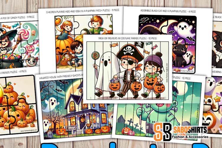 Mini Activity Kits and Halloween Puzzles for Hours of Fun